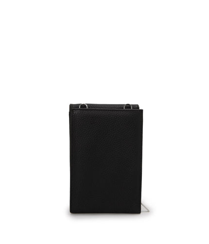 MET Vegan Crossbody Wallet - Purity| Color: Black - variant::black