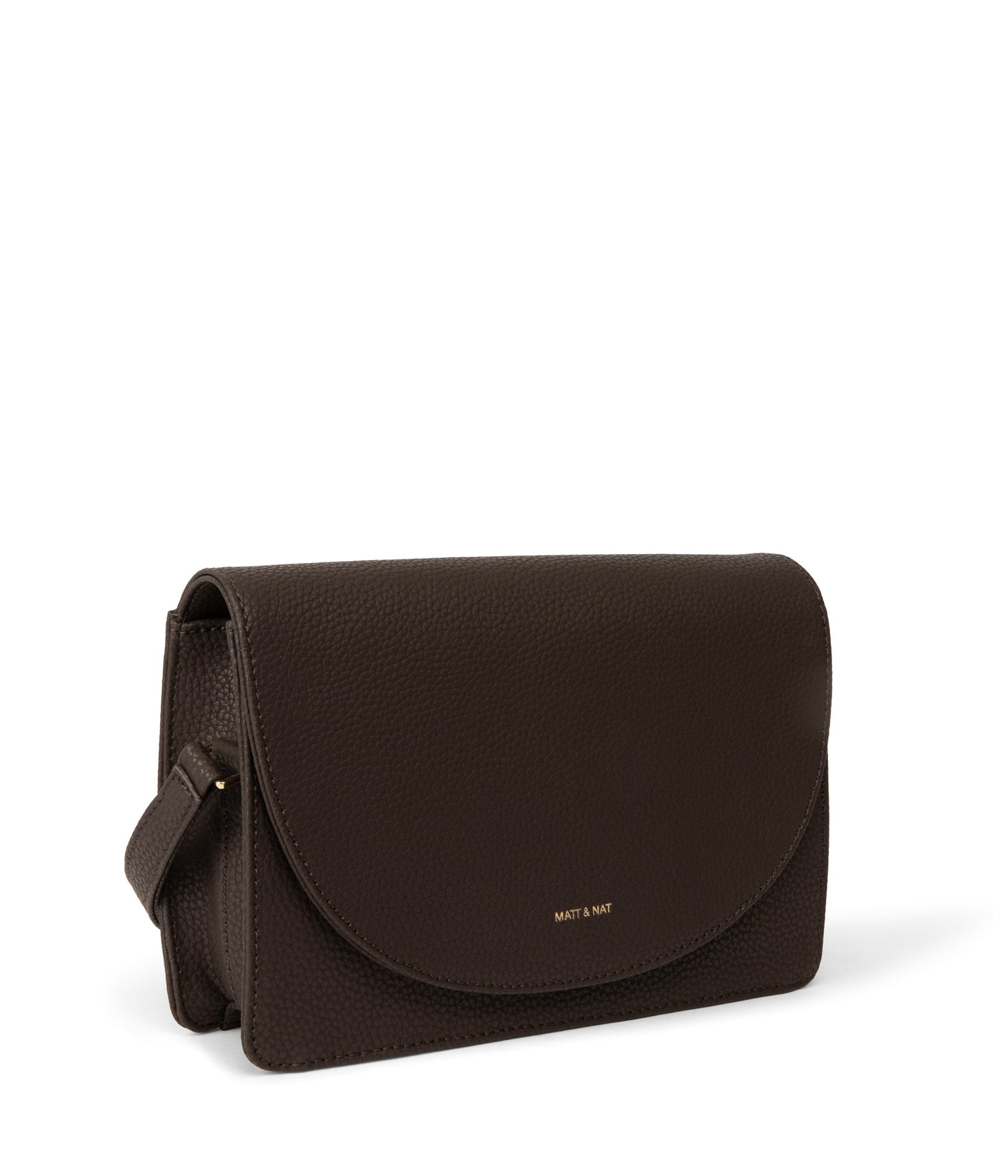 SOFI Vegan Crossbody Bag - Purity | Color: Brown - variant::truffle