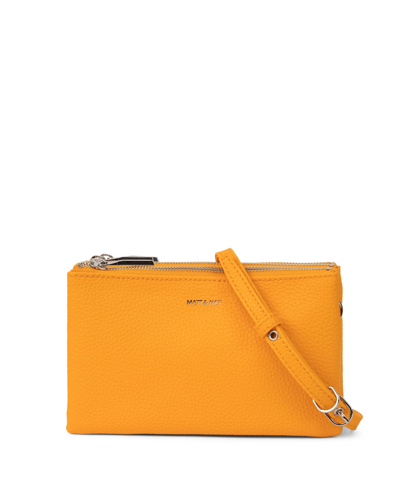 TRIPLET Vegan Crossbody Bag - Purity | Color: Orange - variant::arancia