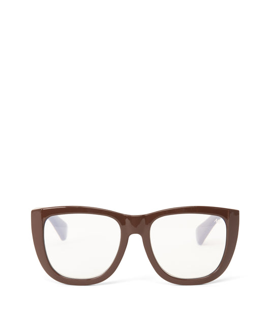 SAVA-3 Recycled Wayfarer Reading Glasses | Color: White - variant::nude