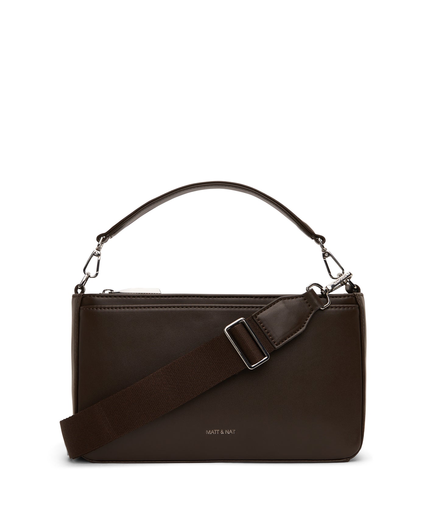 FENNE Vegan Convertible Crossbody Bag - Sol | Color: Brown - variant::espresso