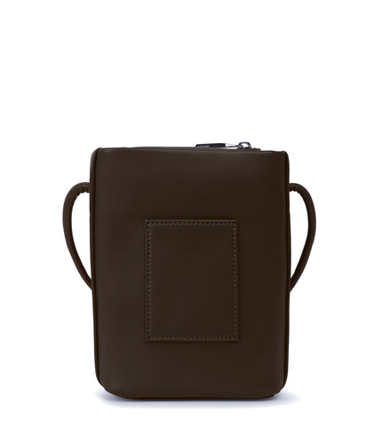 MILLE Vegan Crossbody Bag - Sol | Color: Brown - variant::espresso