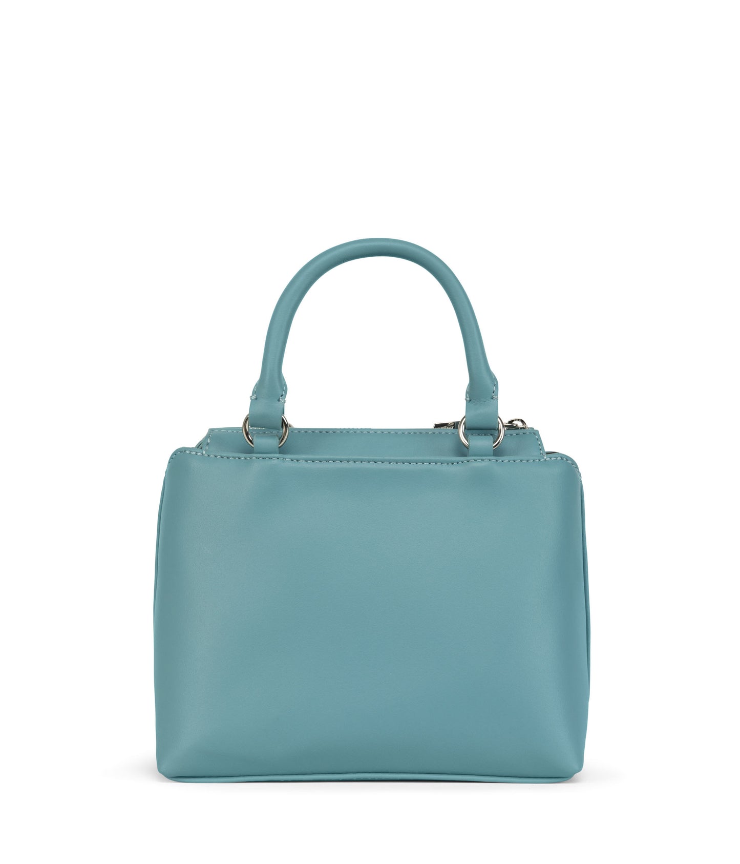 ATHENA Small Vegan Satchel - Sol | Color: Blue - variant::canal