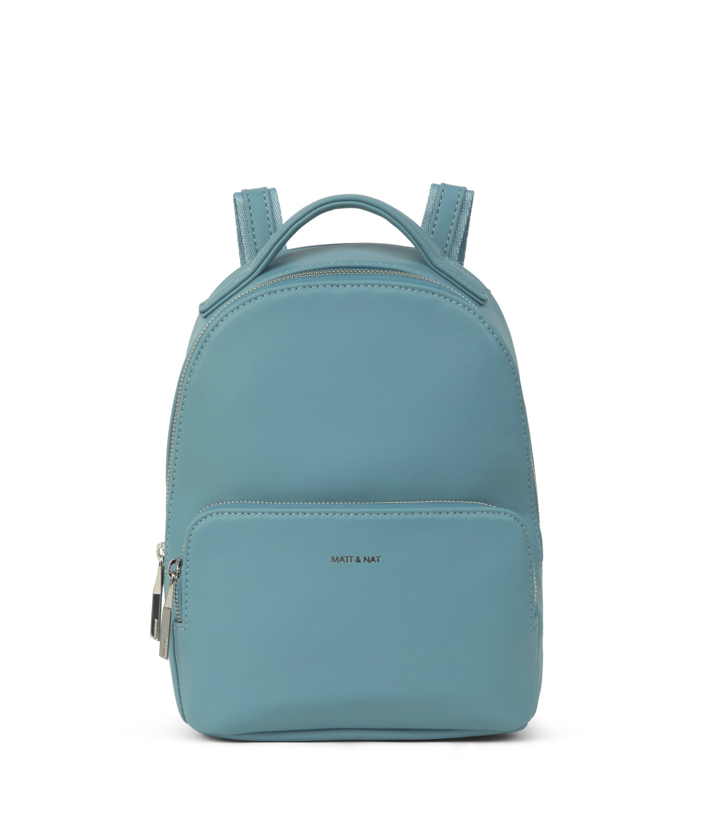 CAROSM Small Vegan Backpack - Sol | Color: Blue - variant::canal