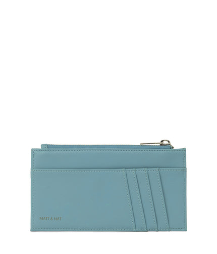 NOLLY Vegan Wallet - Sol | Color: Blue - variant::canal