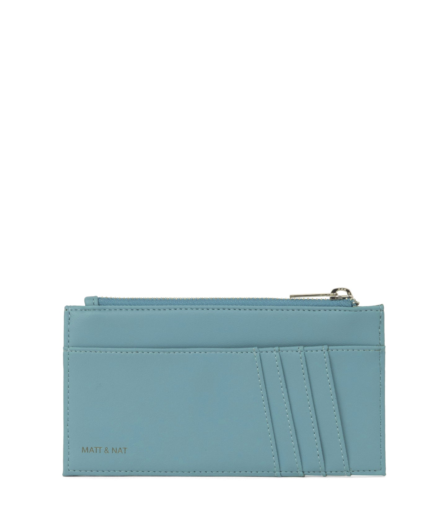 NOLLY Vegan Wallet - Sol | Color: Blue - variant::canal