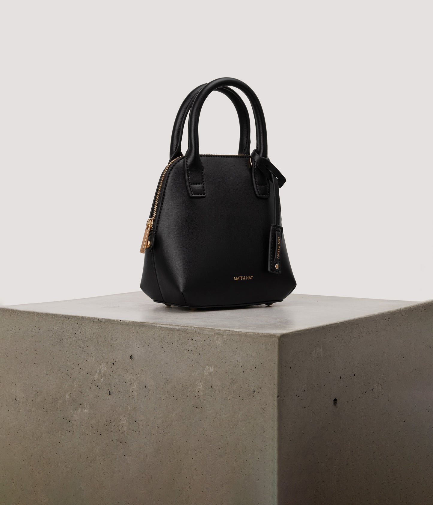 GESSI MINI Vegan Satchel - UPPEAL™ | Color: Black - variant::black
