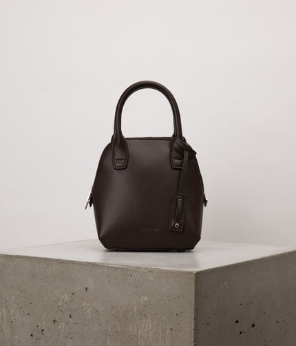 GESSI MINI Vegan Satchel - UPPEAL™ | Color: Brown - variant::cord