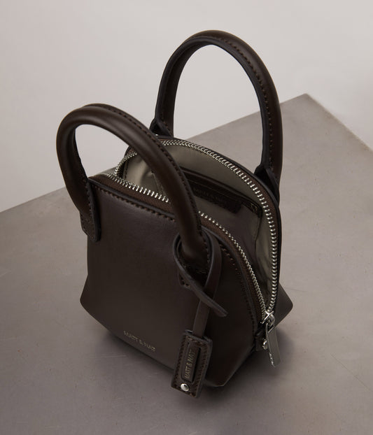 GESSI MICRO Vegan Crossbody Bag - UPPEAL™ | Color: Brown - variant::cord