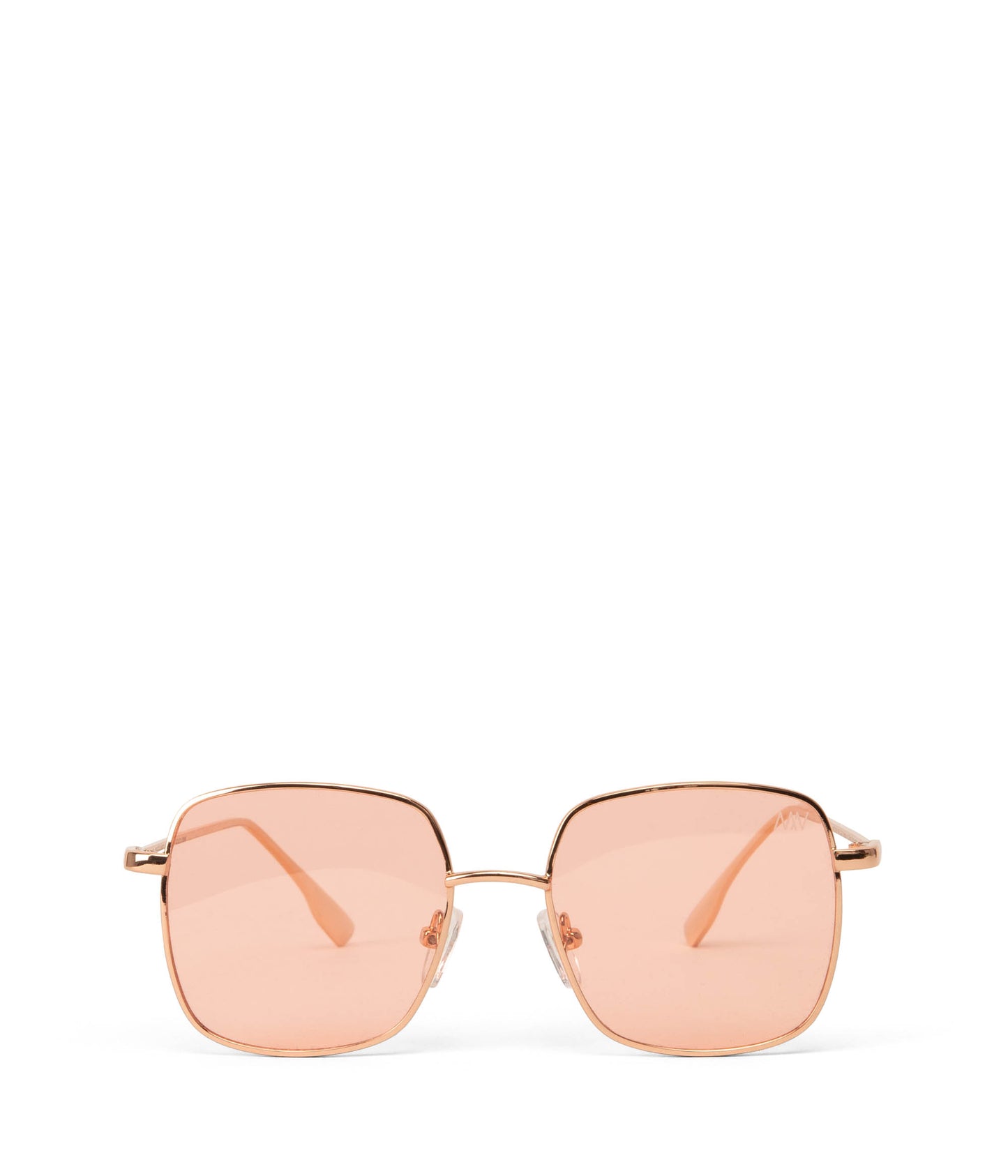 KAYASM Small Square Sunglasses | Color: Pink - variant::rosego