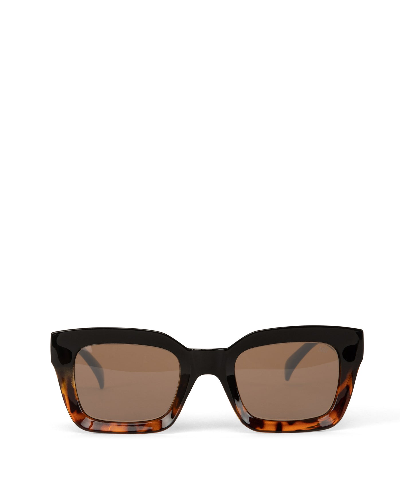 MEHA-2 Recycled Square Sunglasses | Color: Brown - variant::print