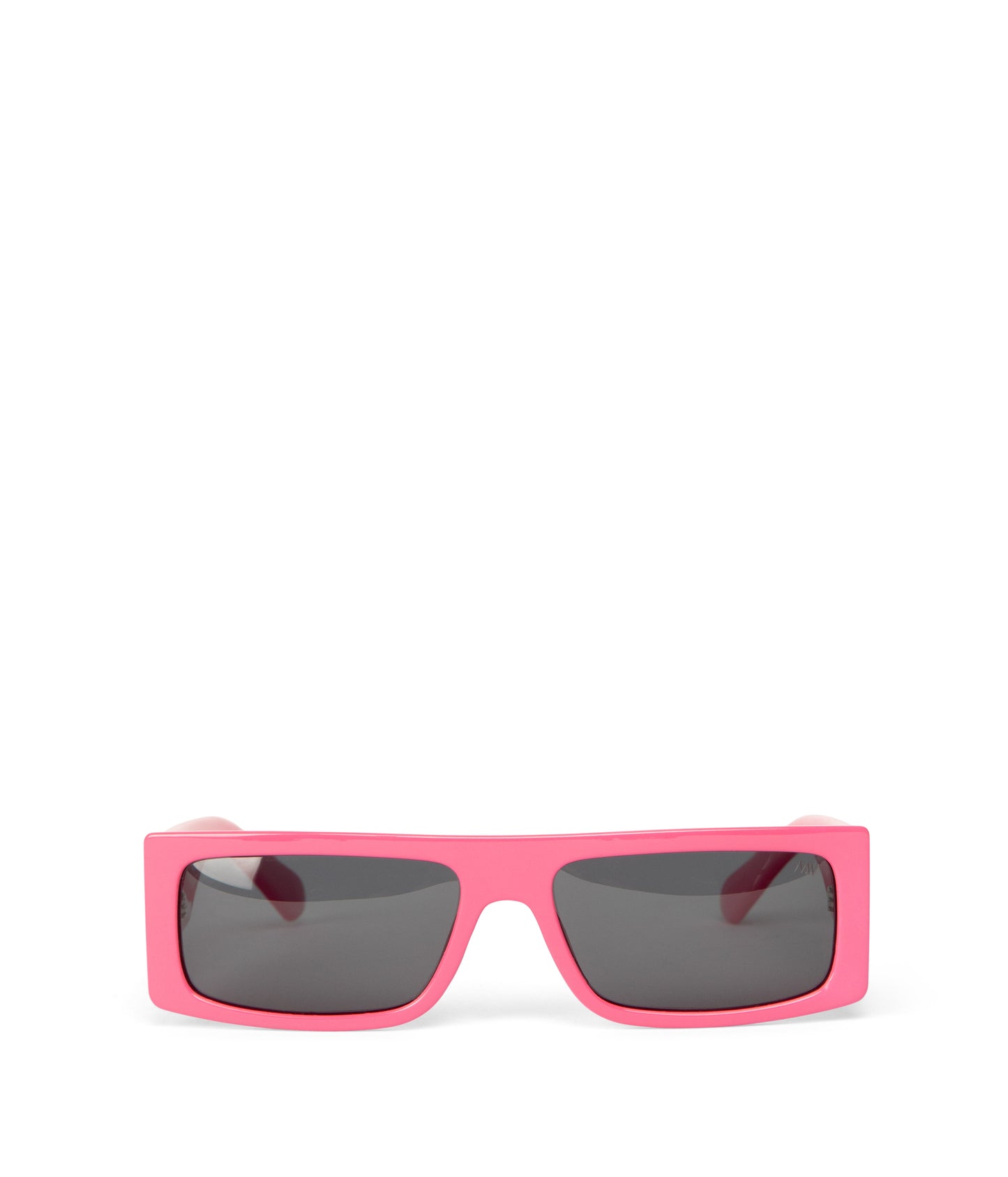 SAWAI-2 Recycled Rectangle Sunglasses | Color: Purple, Grey - variant::fushia