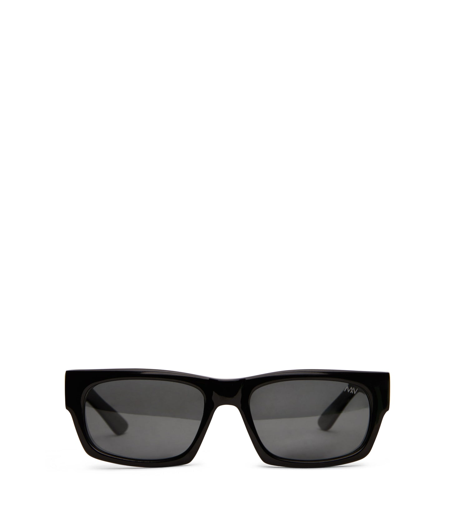 SHIBA Rectangle Sunglasses | Color: Black - variant::smoke