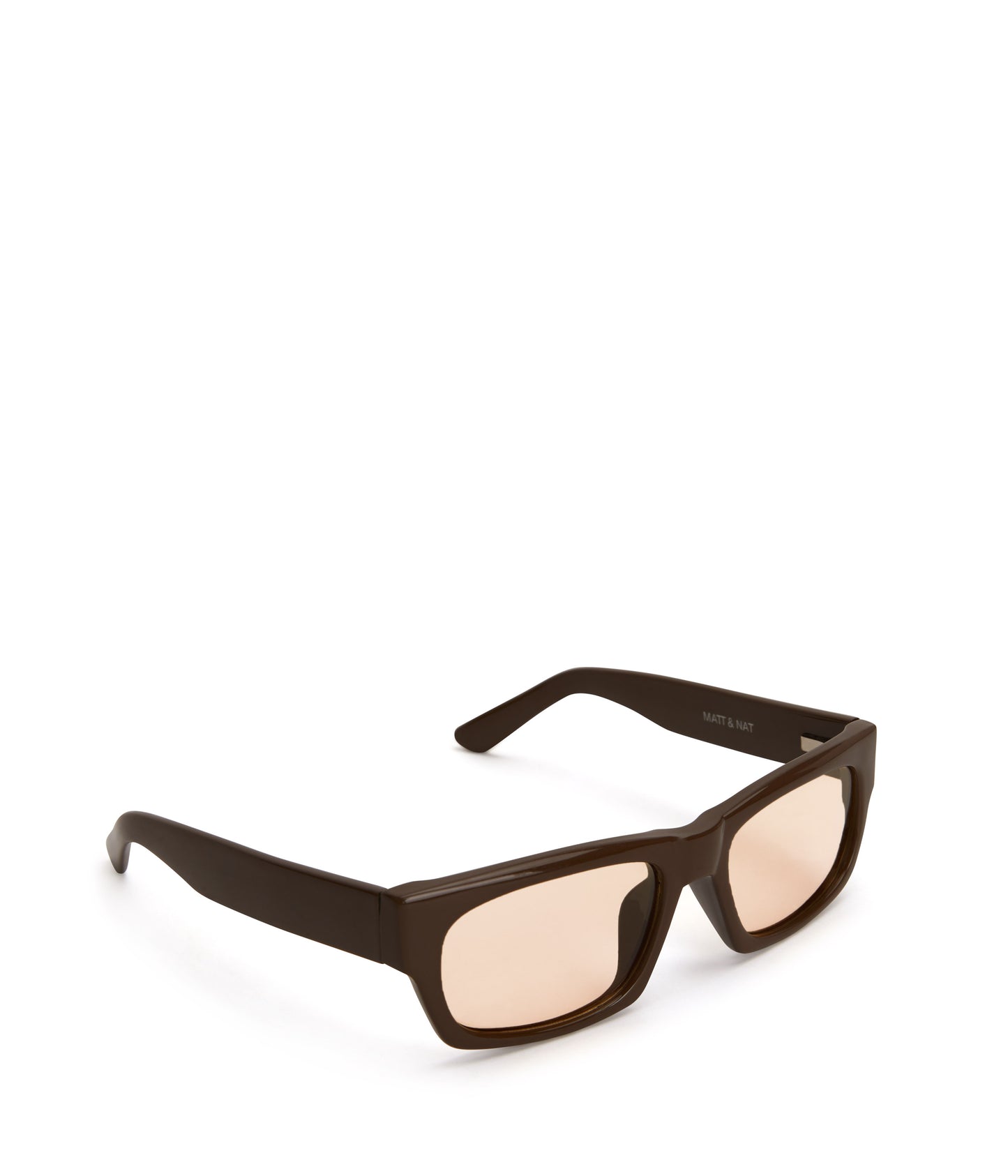 SHIBA Rectangle Sunglasses | Color: Brown - variant::brown