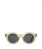 SURIE-2 Recycled Round Sunglasses | Color: Green - variant::olive