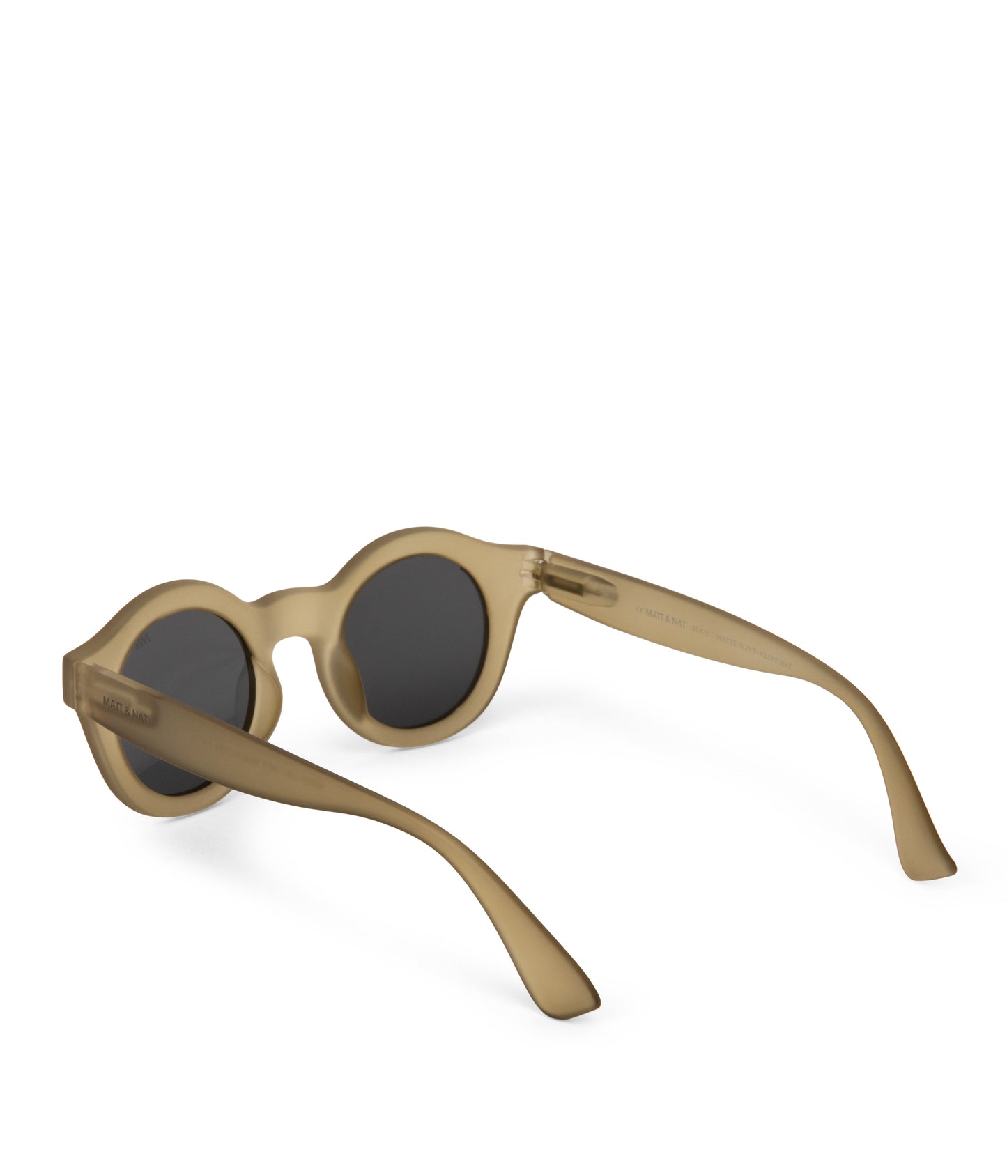 SURIE-2 Recycled Round Sunglasses | Color: Green - variant::olive