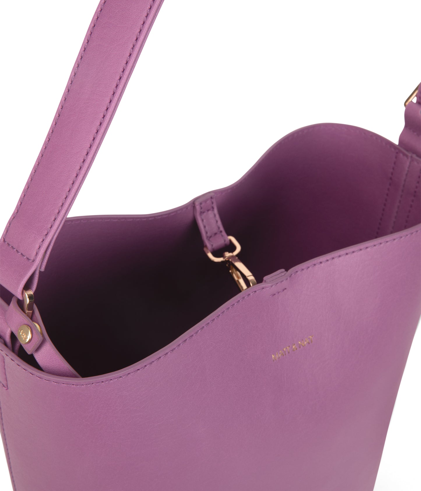 AZUR Vegan Bucket Bag - Vintage | Color: Pink - variant::wisteria