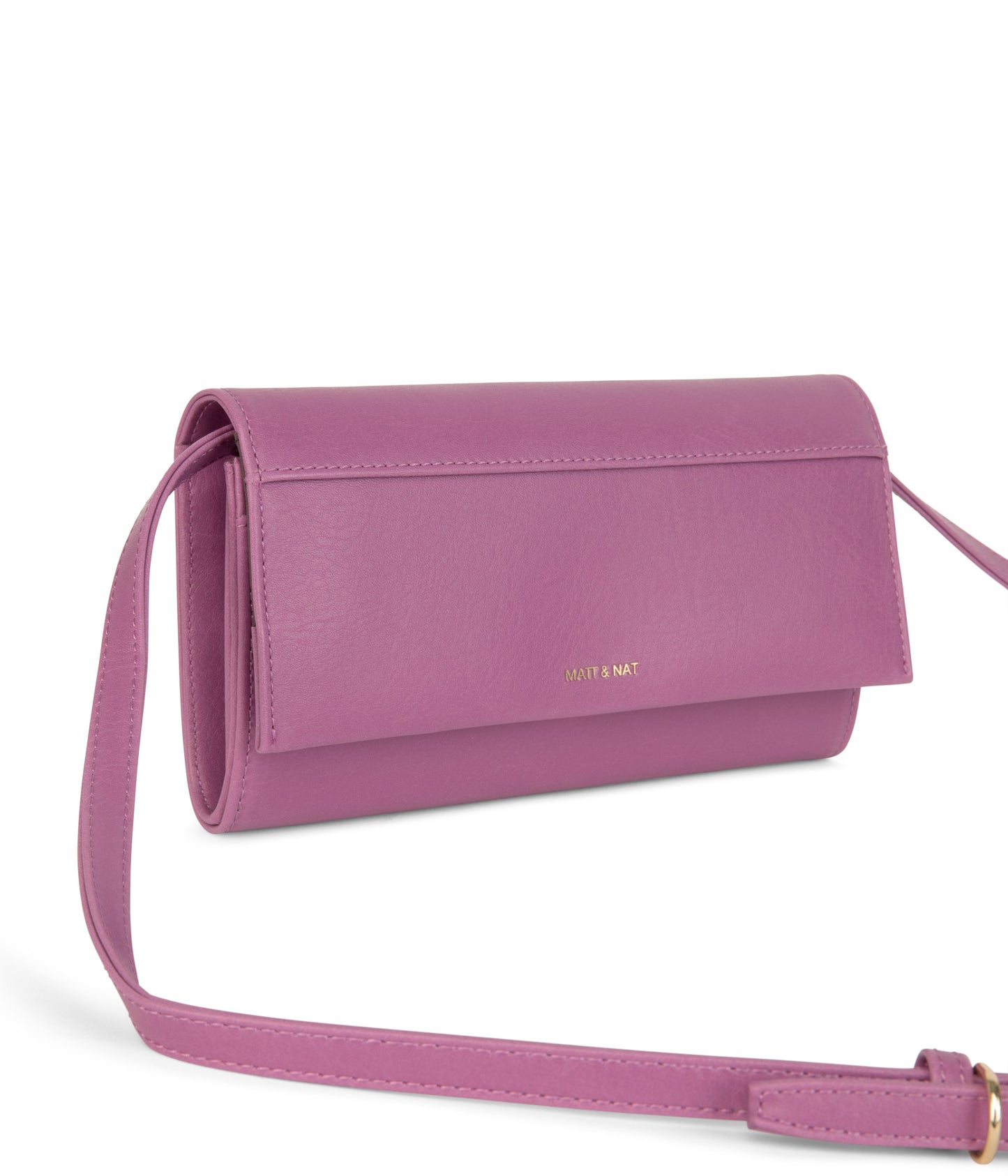 LETTE Vegan Wallet Crossbody Bag - Vintage | Color: Pink - variant::wisteria