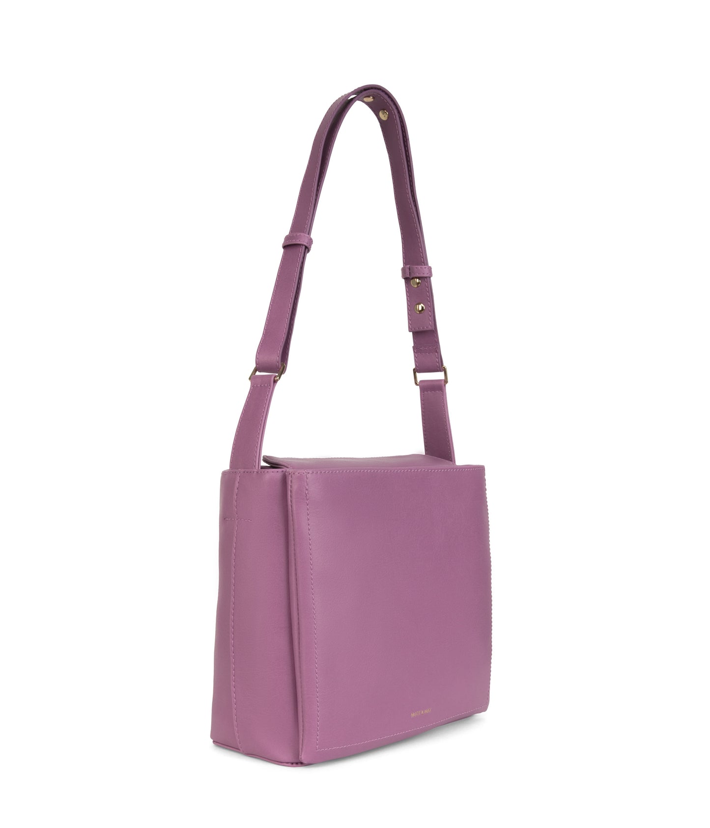 LORO Vegan Shoulder Bag - Vintage | Color: Pink - variant::wisteria