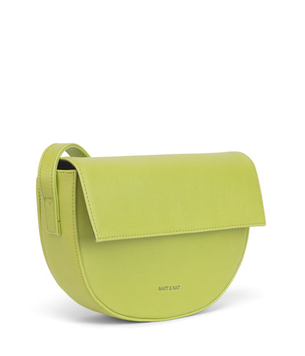 RITH Vegan Saddle Bag - Vintage | Color: Green - variant::honeydew