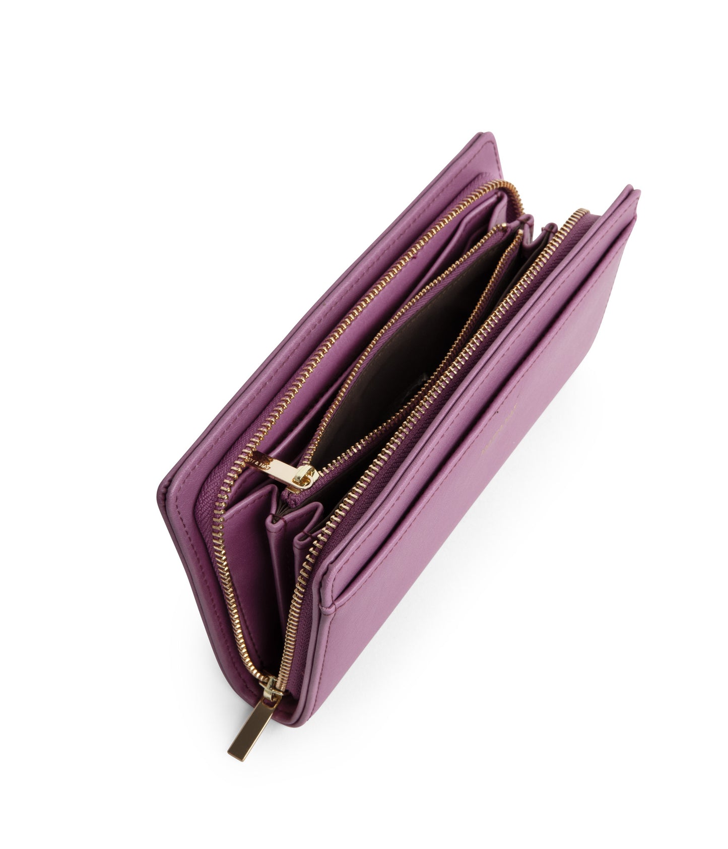 WEBBER Vegan Wallet - Vintage | Color: Pink - variant::wisteria