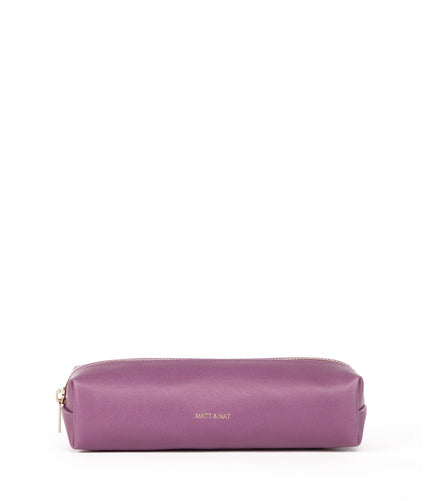 TECKEL Vegan Pencil Case - Vintage | Color: Pink - variant::wisteria