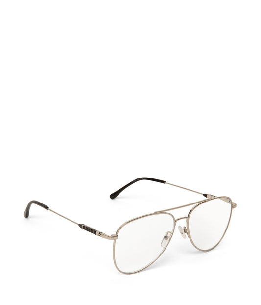 HIMARI-3 Recycled Aviator Reading Glasses | Color: Grey - variant::silver