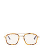 KAITO-3 Recycled Aviator Reading Glasses | Color: Brown - variant::gold