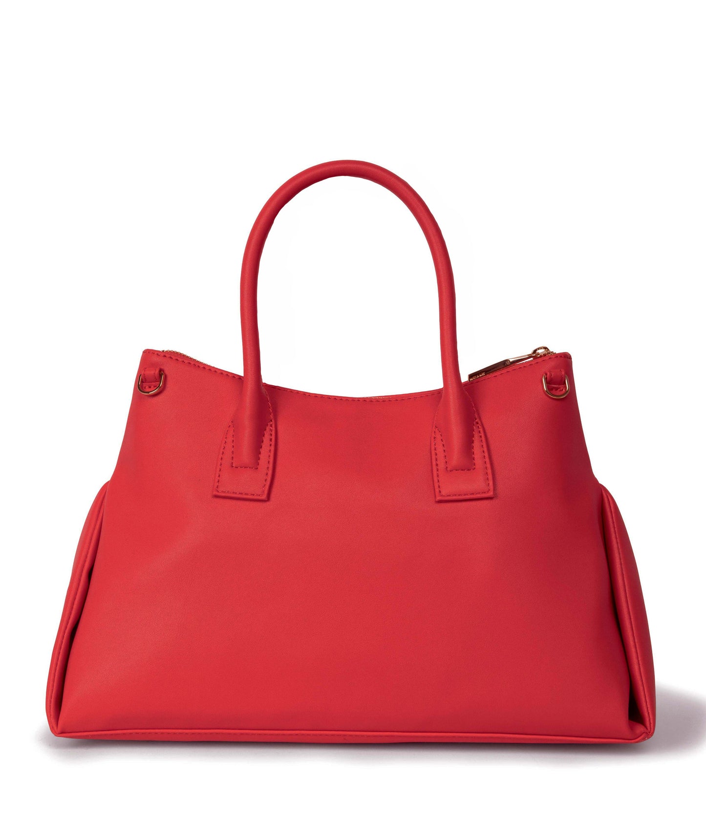 STAGE Vegan Satchel - Sol | Color: Red - variant::sorbet