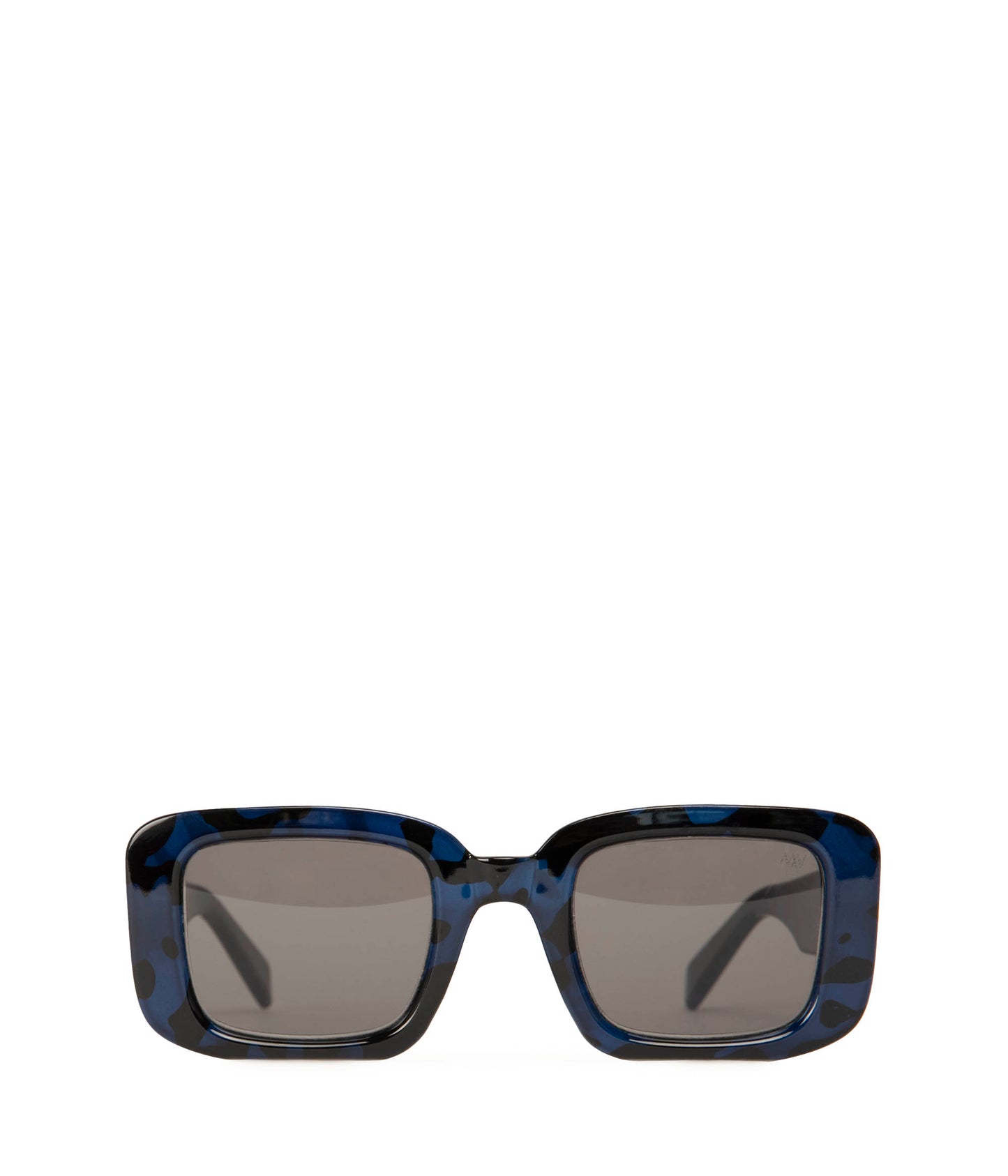 EMA-2 Recycled Square Sunglasses | Color: Blue, Grey - variant::navy