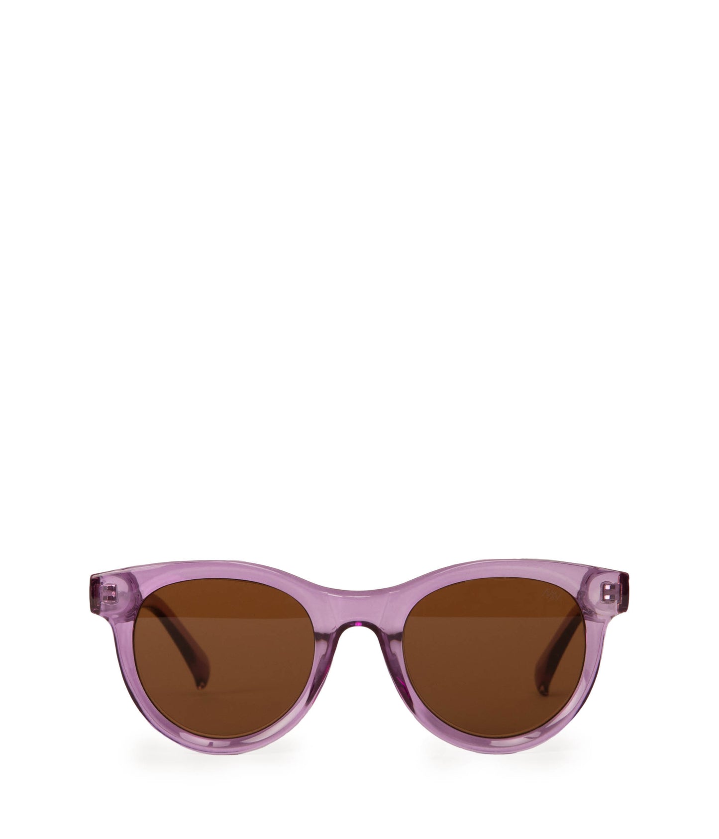 JAZI-2 Recycled Round Sunglasses | Color: Purple, Grey - variant::lilac