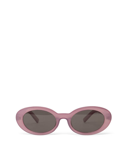MIELA-2 Recycled Oval Sunglasses | Color: Purple, Grey - variant::lilac