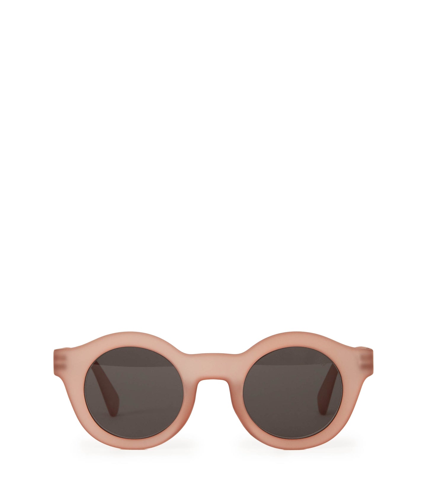 SURIE-2 Recycled Round Sunglasses | Color: Pink - variant::peach