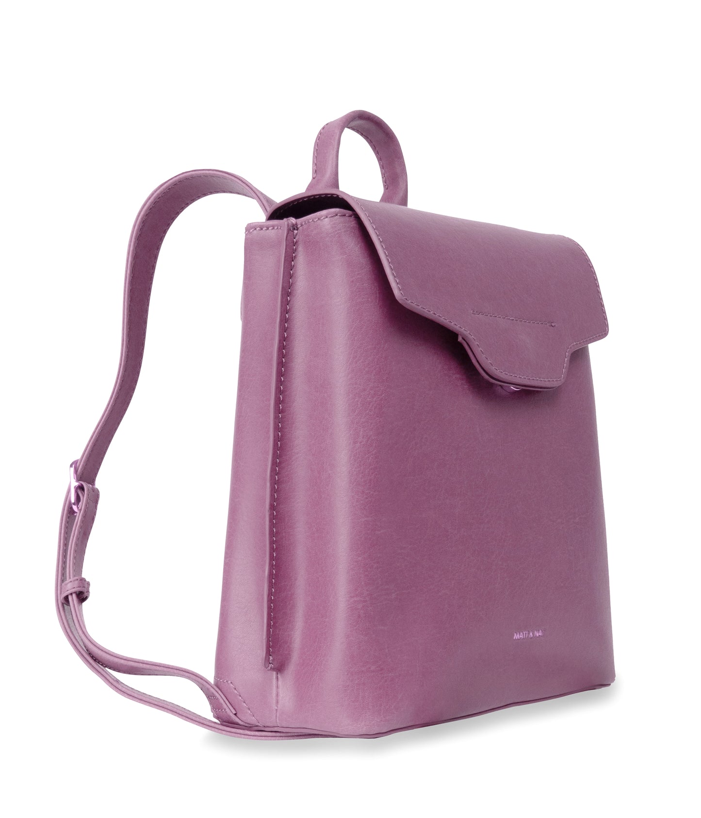 CHELLE Small Vegan Backpack - Vintage | Color: Pink - variant::wisteria