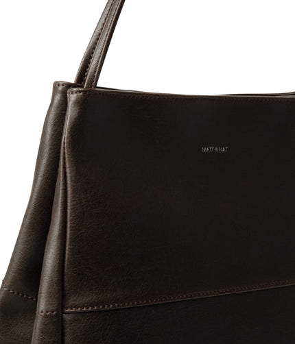 WILLA Vegan Tote Bag - Vintage | Color: Brown - variant::espresso