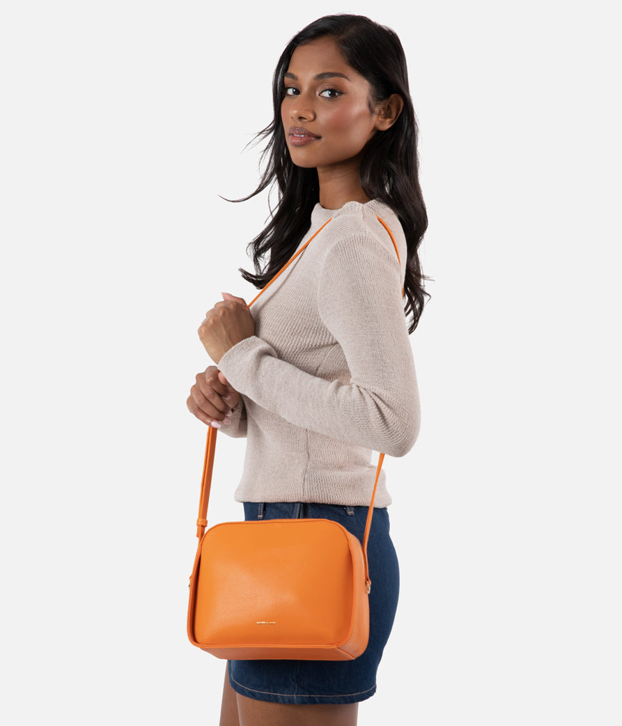 ARC Vegan Crossbody Bag - Arbor | Color: Orange - variant::spice