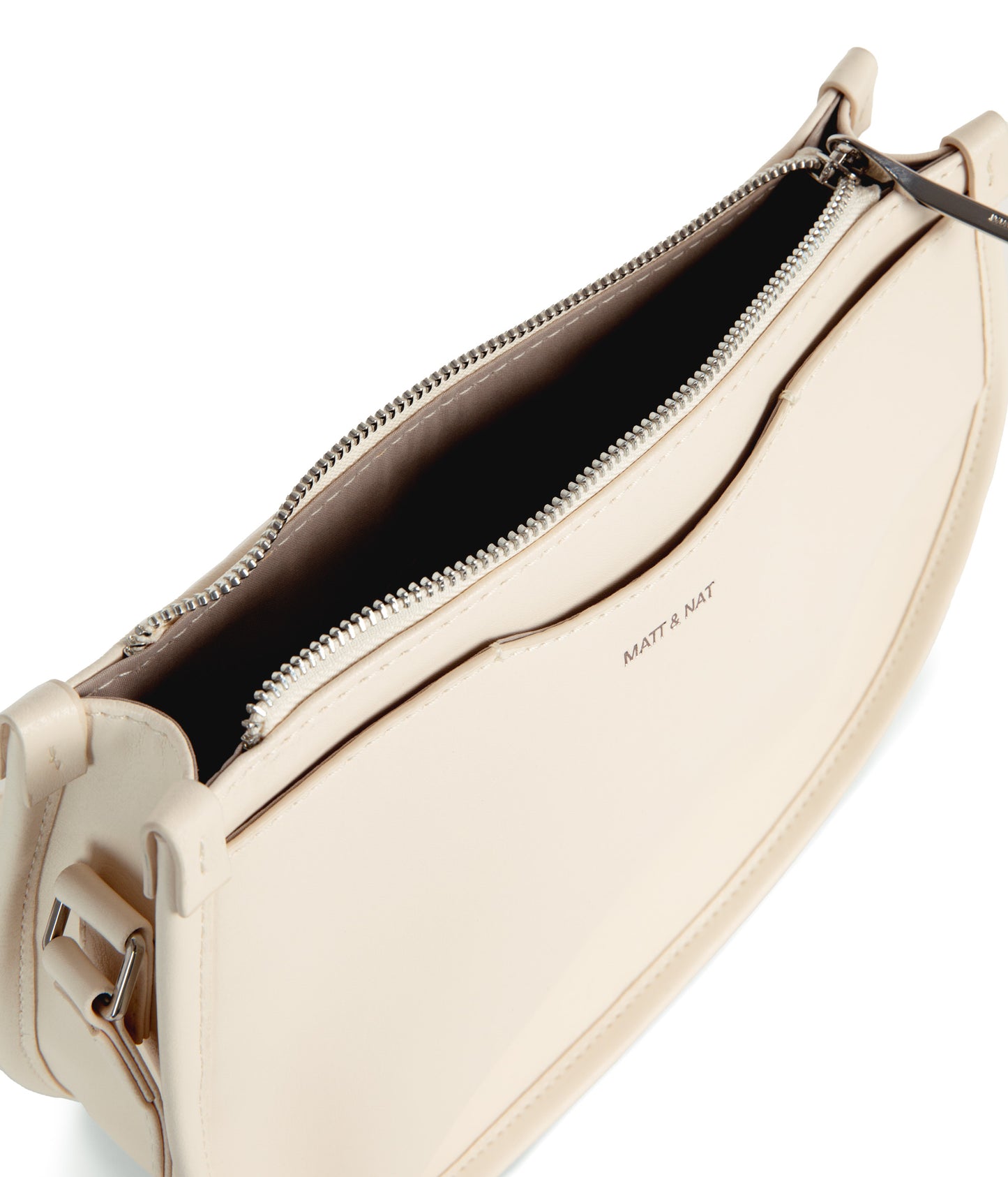 CHARLIE Vegan Crossbody Bag - Arbor | Color: White, Beige - variant::macadamia