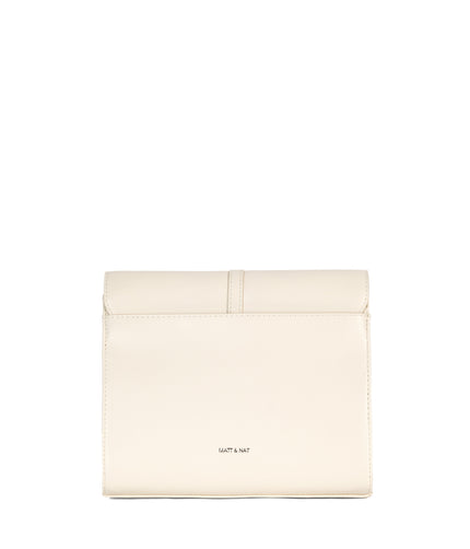 LAUREN Vegan Crossbody Bag - Arbor | Color: White, Beige - variant::macadamia