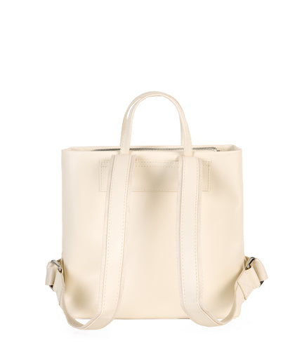 MILAN Vegan Backpack - Arbor | Color: White, Beige - variant::macadamia