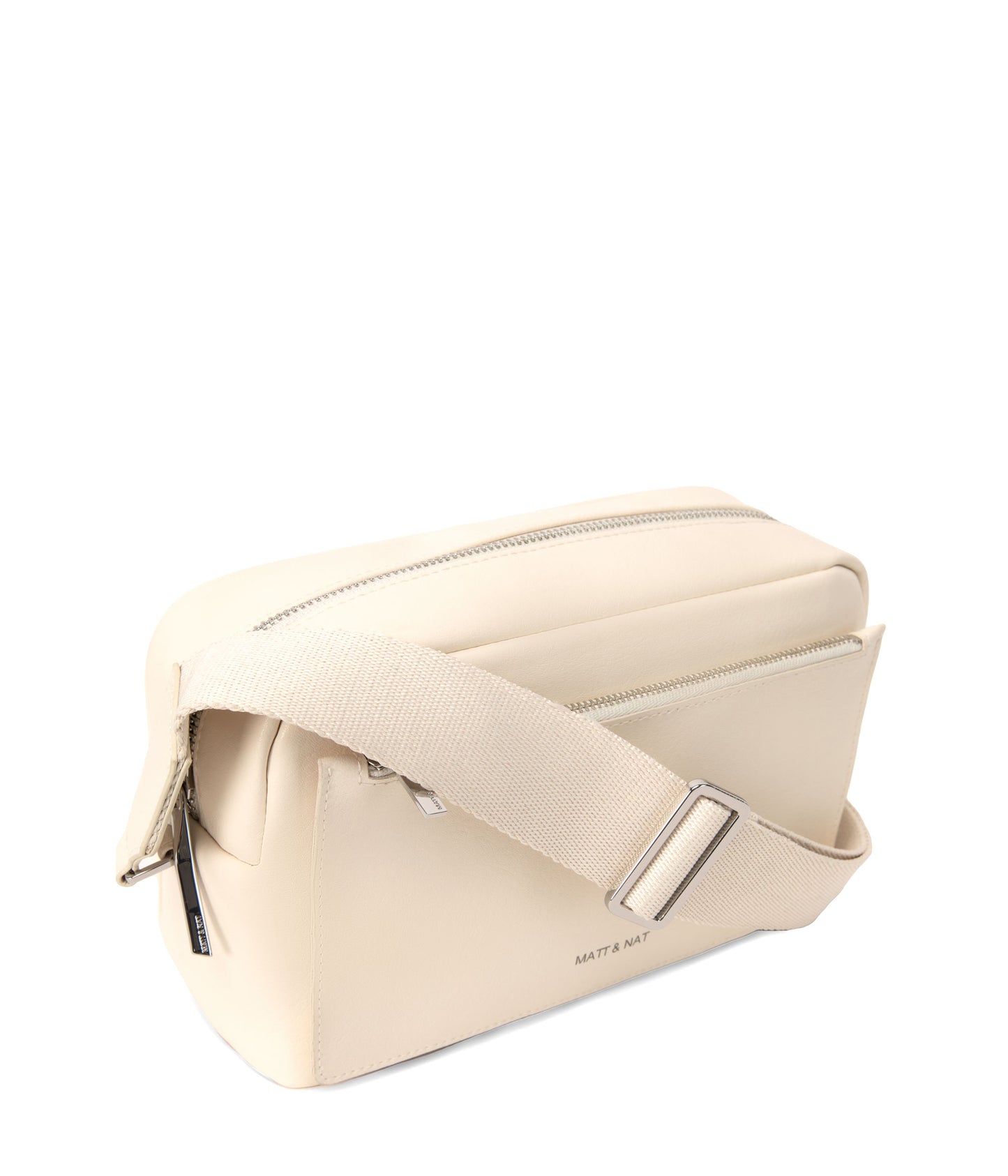 PAIGE Vegan Crossbody Bag - Arbor | Color: White, Beige - variant::macadamia