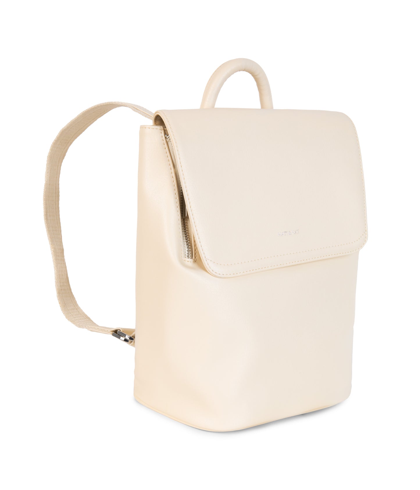 FABI MINI Vegan Backpack - Arbor | Color: White, Beige - variant::macadamia