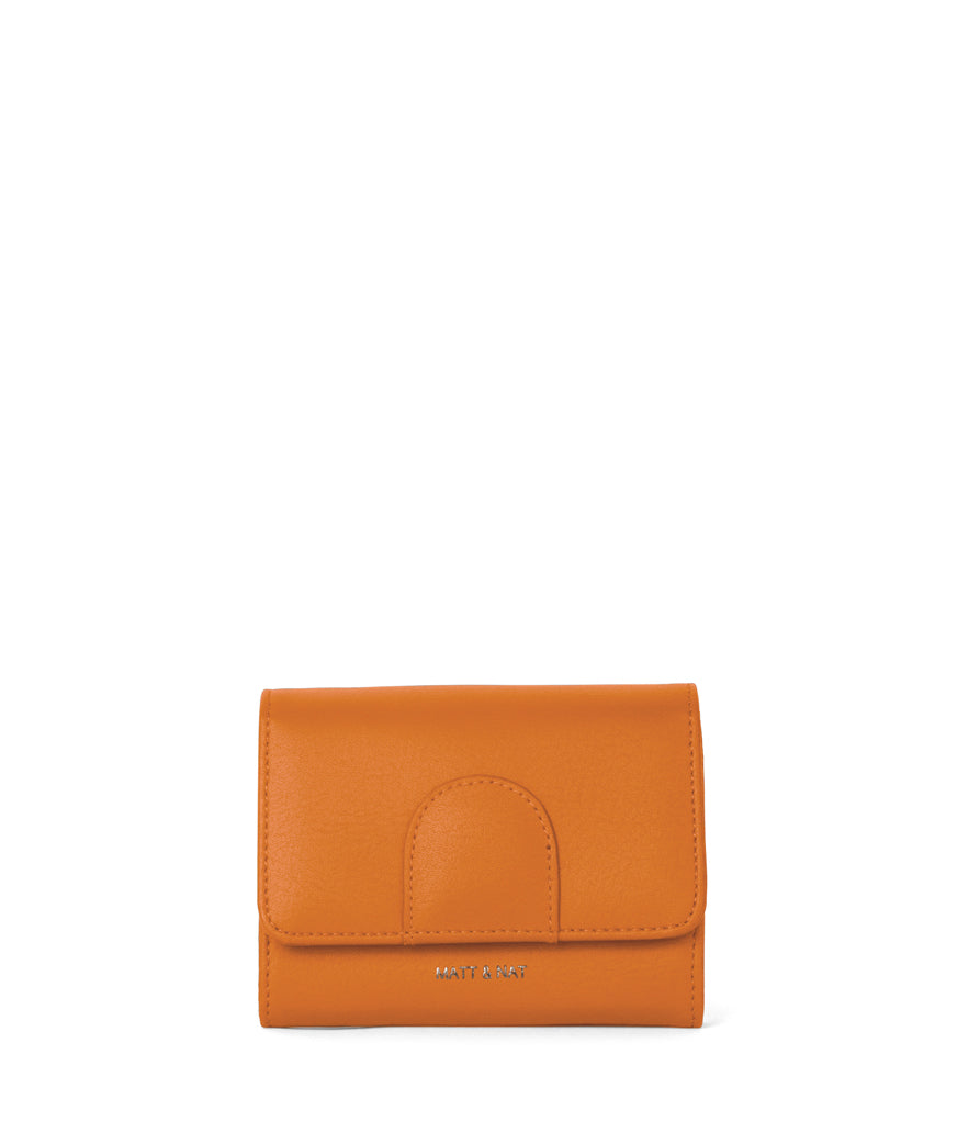 MELLOWSM Vegan Wallet - Arbor | Color: Orange - variant::spice