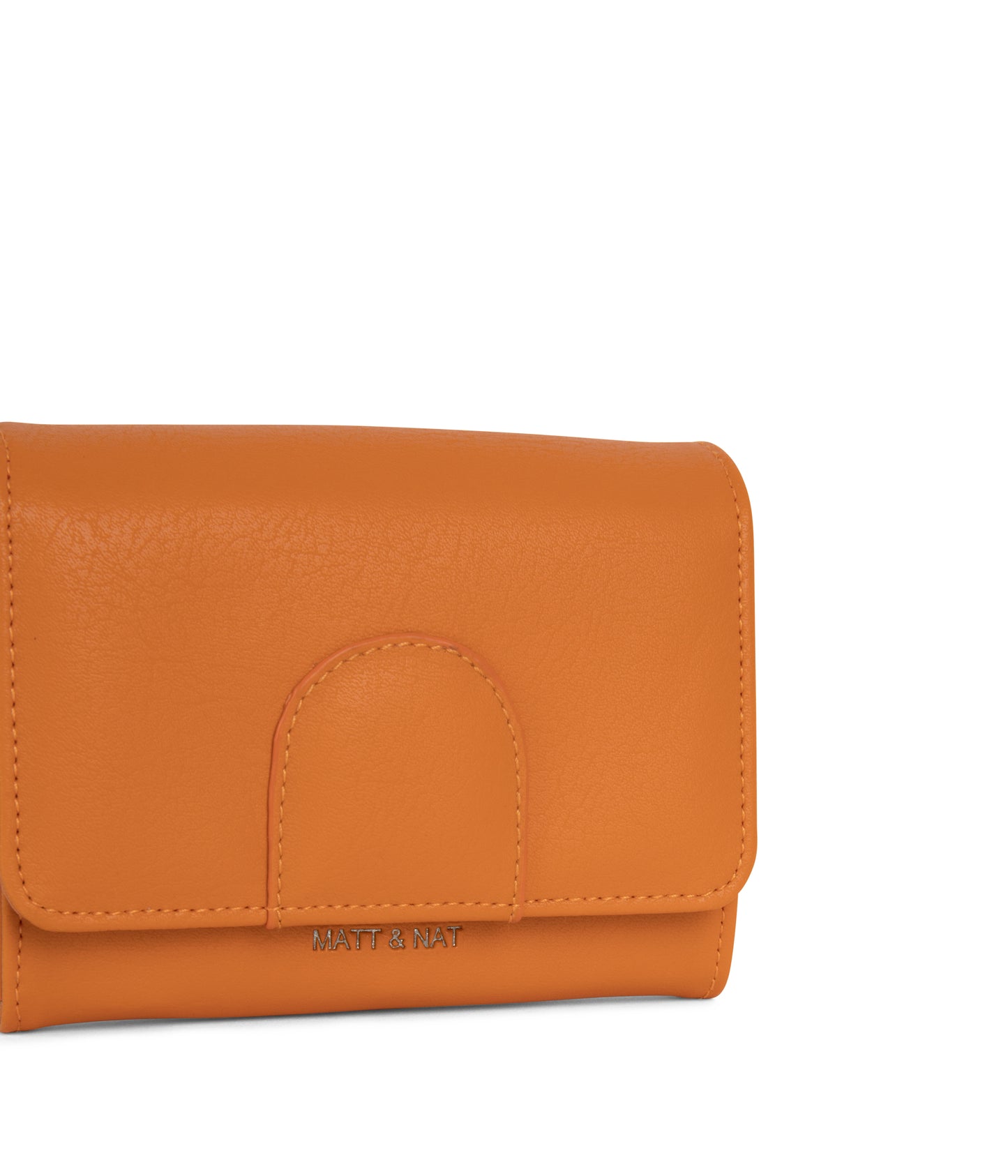 MELLOWSM Vegan Wallet - Arbor | Color: Orange - variant::spice