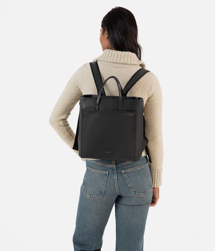 MILAN Vegan Backpack - Arbor | Color: White, Beige - variant::macadamia