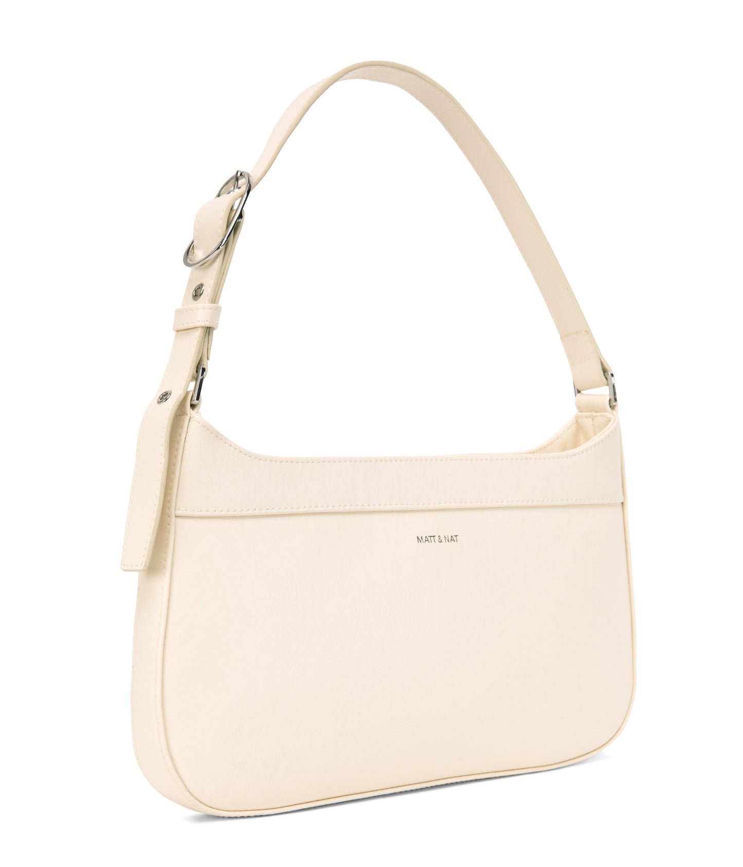 REVE Vegan Shoulder Bag - Arbor | Color: White, Beige - variant::macadamia