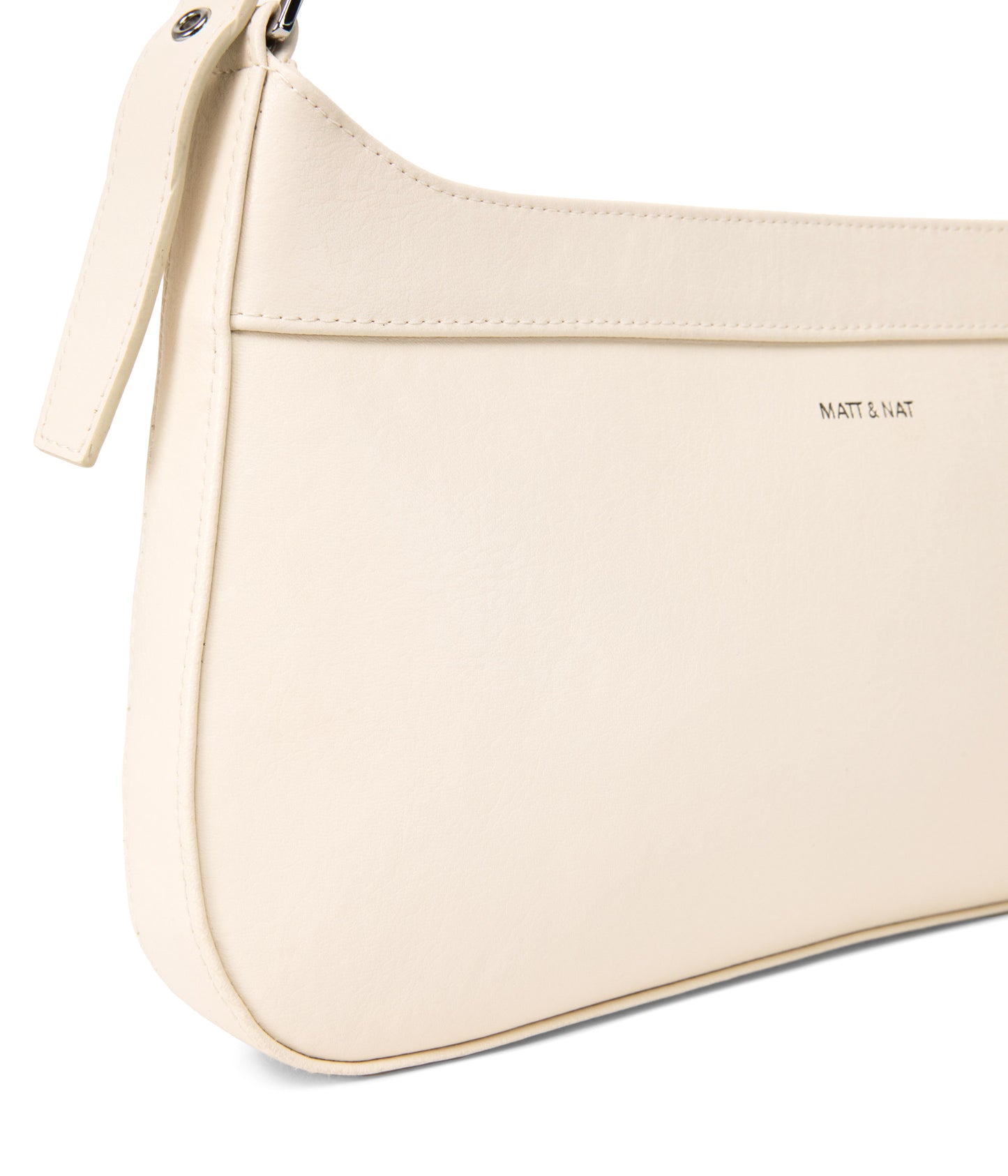 REVE Vegan Shoulder Bag - Arbor | Color: White, Beige - variant::macadamia