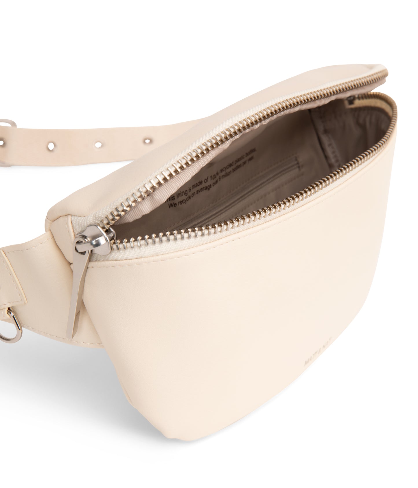 VIE Vegan Fanny Pack - Arbor | Color: White, Beige - variant::macadamia