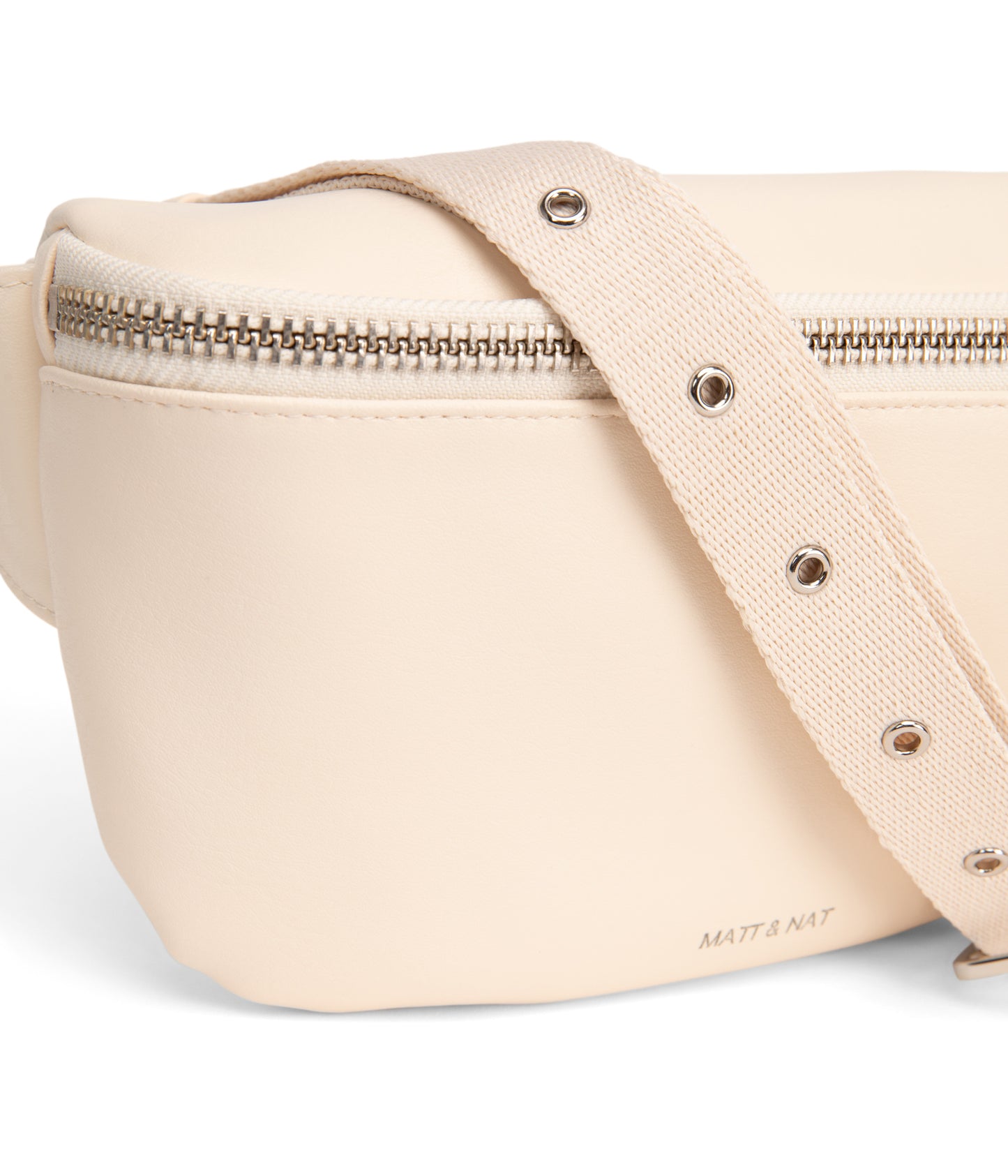 VIE Vegan Fanny Pack - Arbor | Color: White, Beige - variant::macadamia