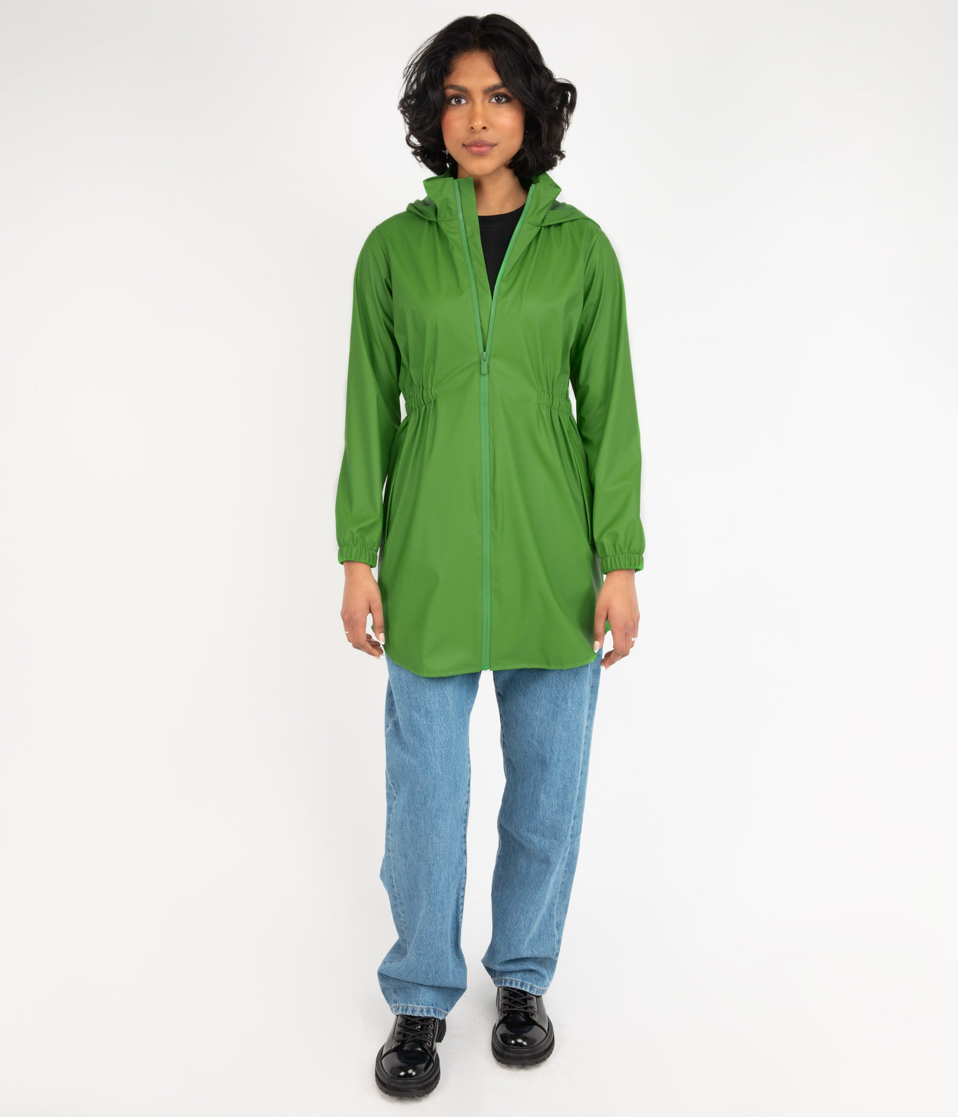 MIE Women’s Rain Jacket | Color: Grey - variant::storm