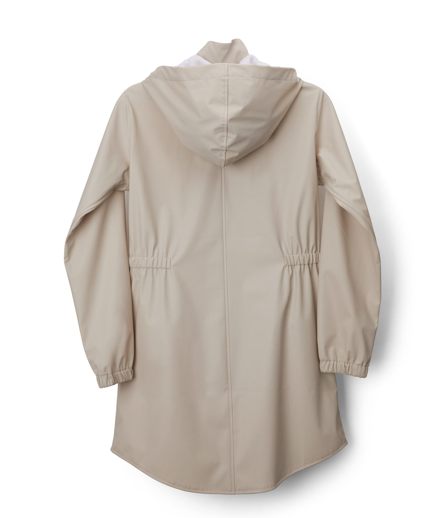 MIE Women’s Rain Jacket | Color: Beige, White - variant::nude